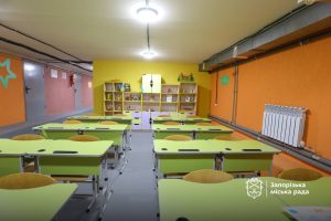 В Запорожье открыли укрытие, где будут учиться ученики гимназии и двух детсадов